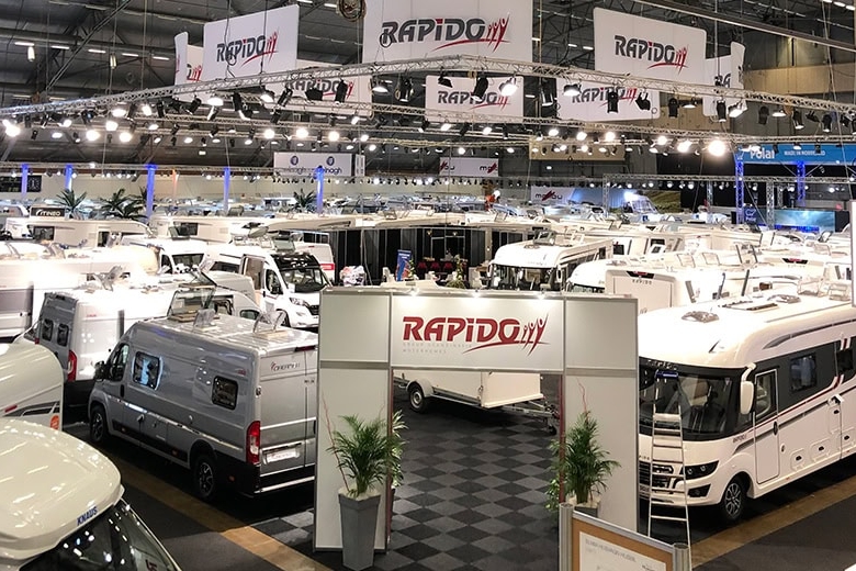 Elmia husvagn och husbilsmässa, Rapido monter