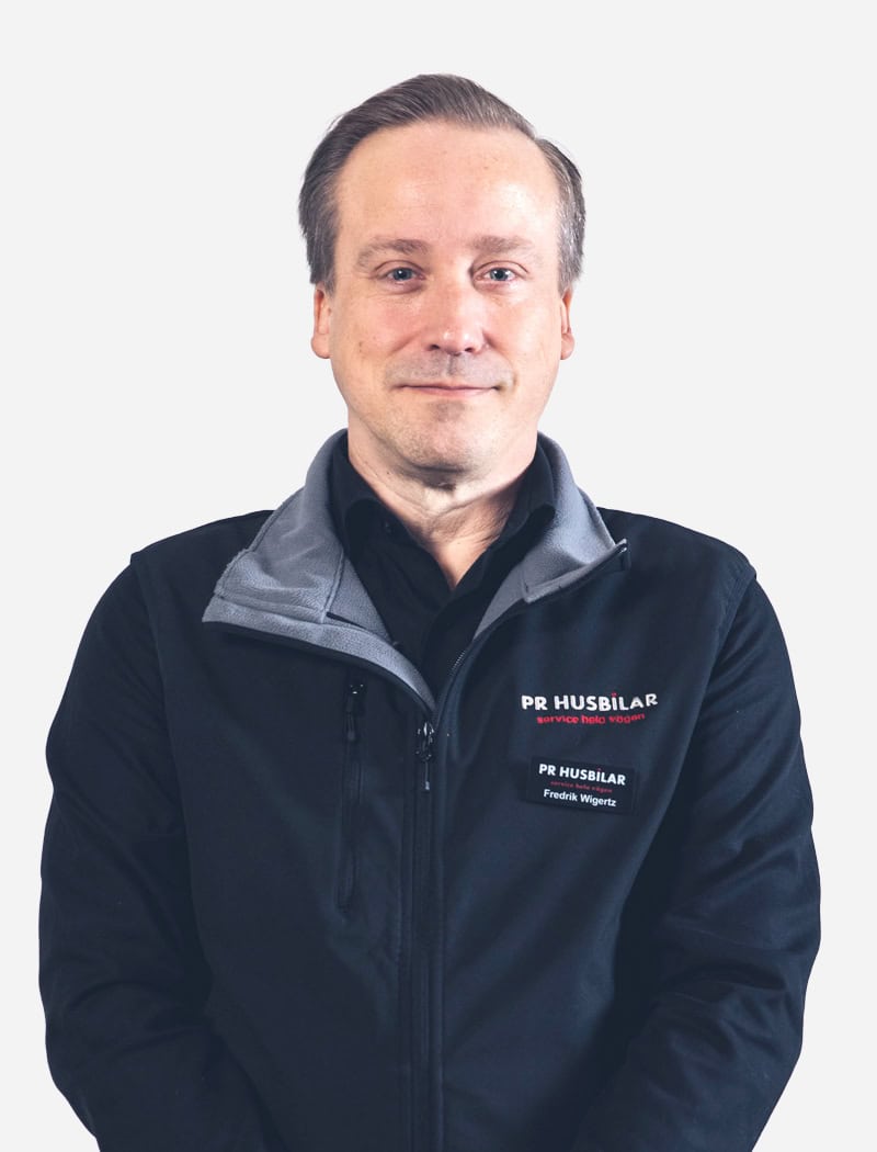 Fredrik Wigertz Säljare PR Husbilar av Husbilar Vanar Husvagnar