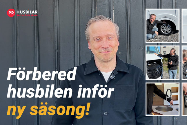 Tips och Trix förbered din husbil inför ny säsong