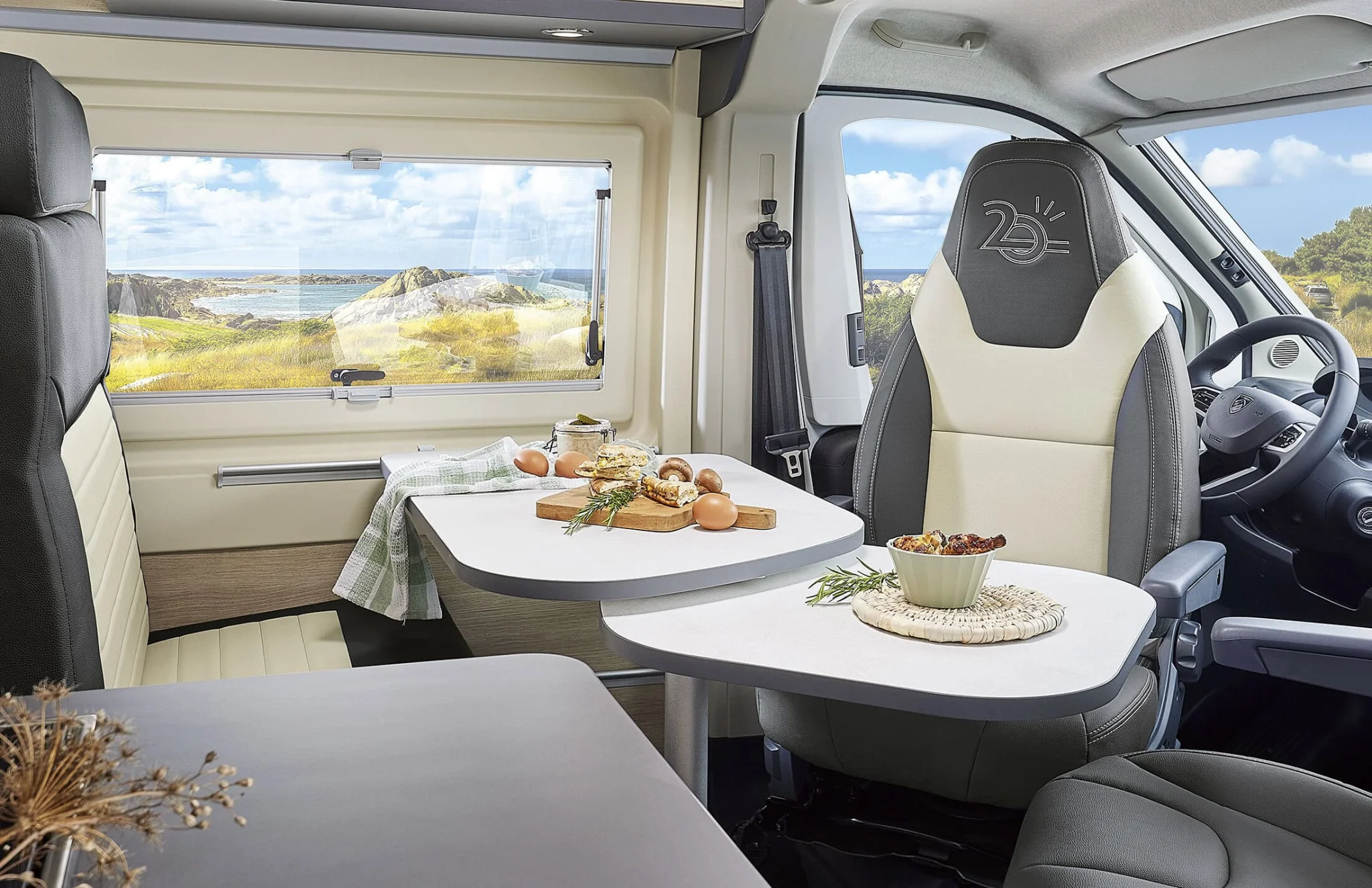 Sittgrupp i Dremamer Camper van D68